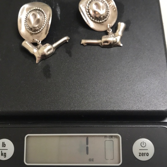 Solid sterling silver 925 earrings - Picture 5 of 5